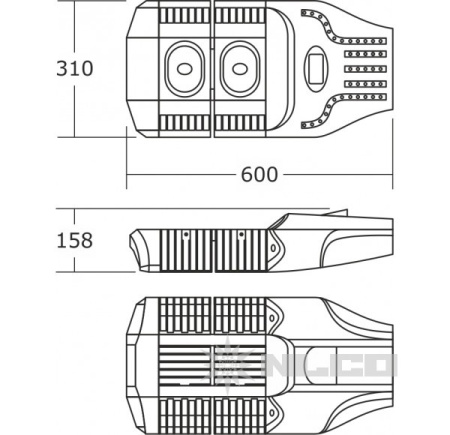 Светильник NLCO OCR130-34