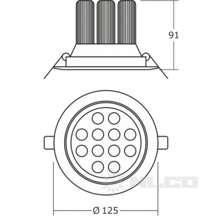 Светильник NLCO TRD14-07